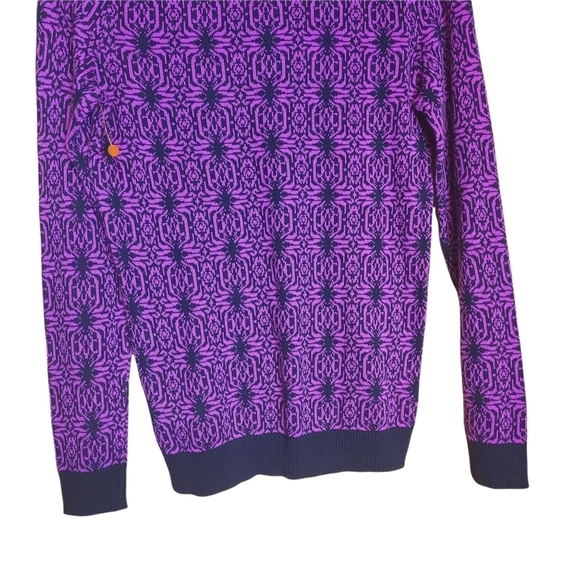 NEW Kim  Rogers purple long-sleeved pull-over crew-neck sweater - Picture 9 of 12